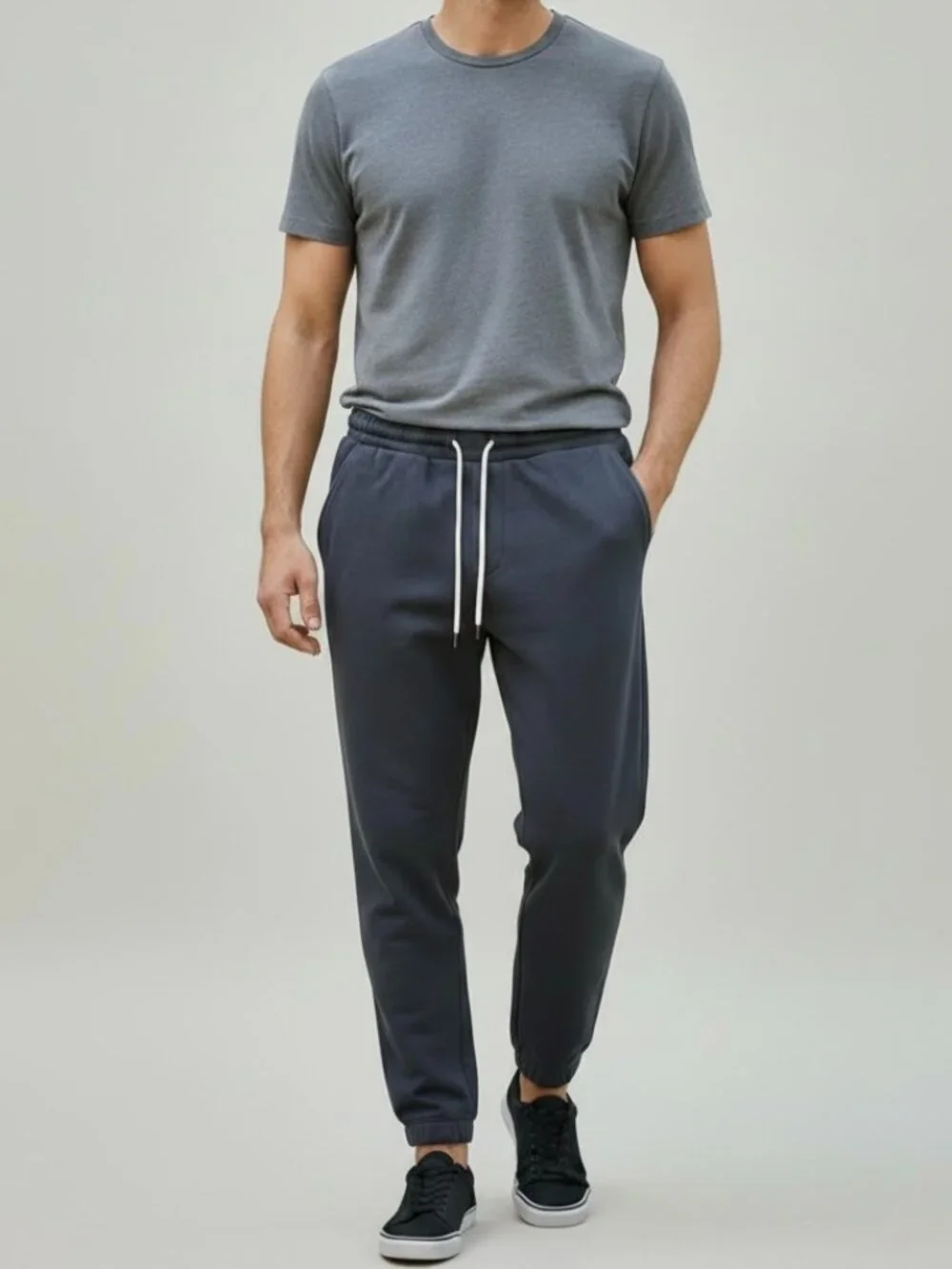 Vuori Seaside Sweatpant Faded Black Heavyweight Fleece